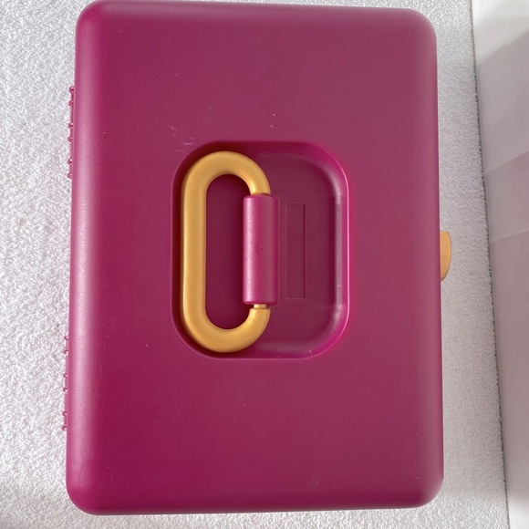 Vintage Caboodles Pink Plastic Makeup Storage Tackle Box - Picture 15 of 16